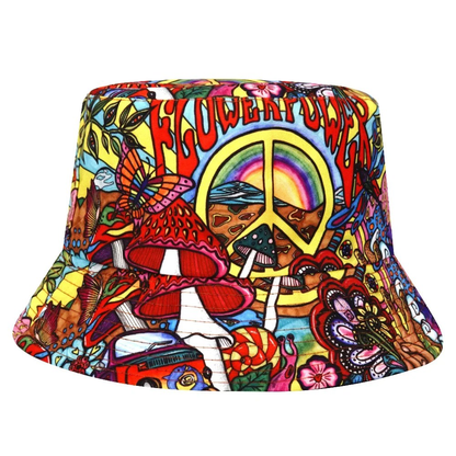 VIBRANT PSYCHEDELIC BUCKET HATS