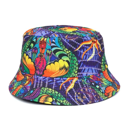 VIBRANT PSYCHEDELIC BUCKET HATS