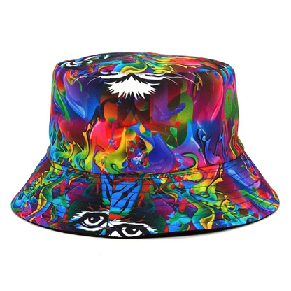 VIBRANT PSYCHEDELIC BUCKET HATS