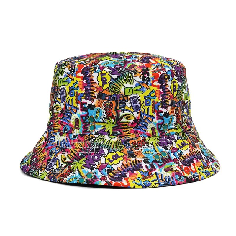 VIBRANT PSYCHEDELIC BUCKET HATS