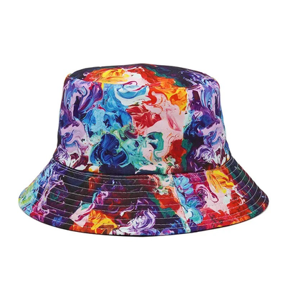 VIBRANT PSYCHEDELIC BUCKET HATS