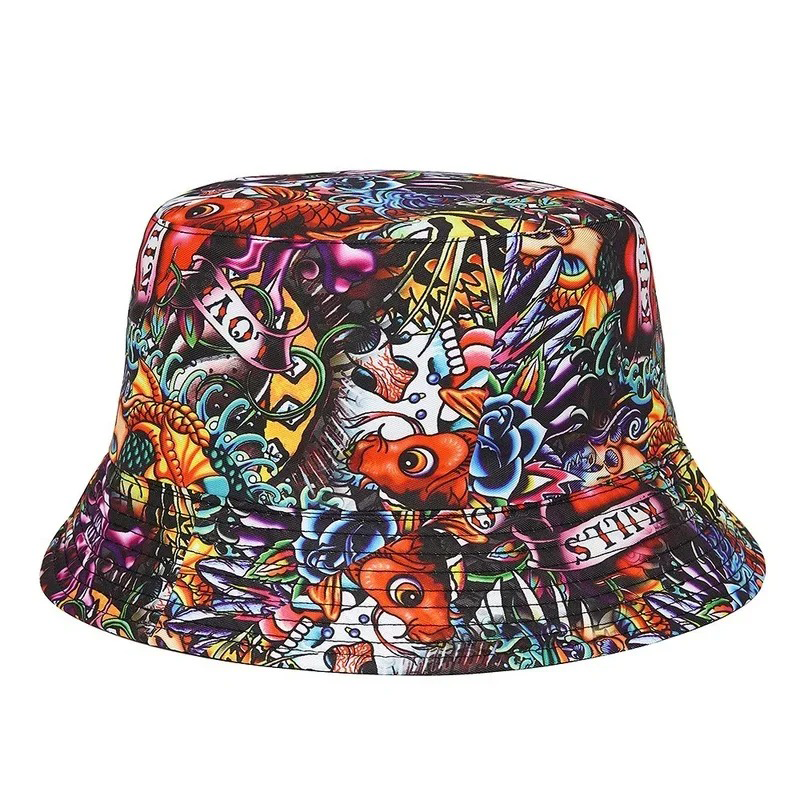 VIBRANT PSYCHEDELIC BUCKET HATS