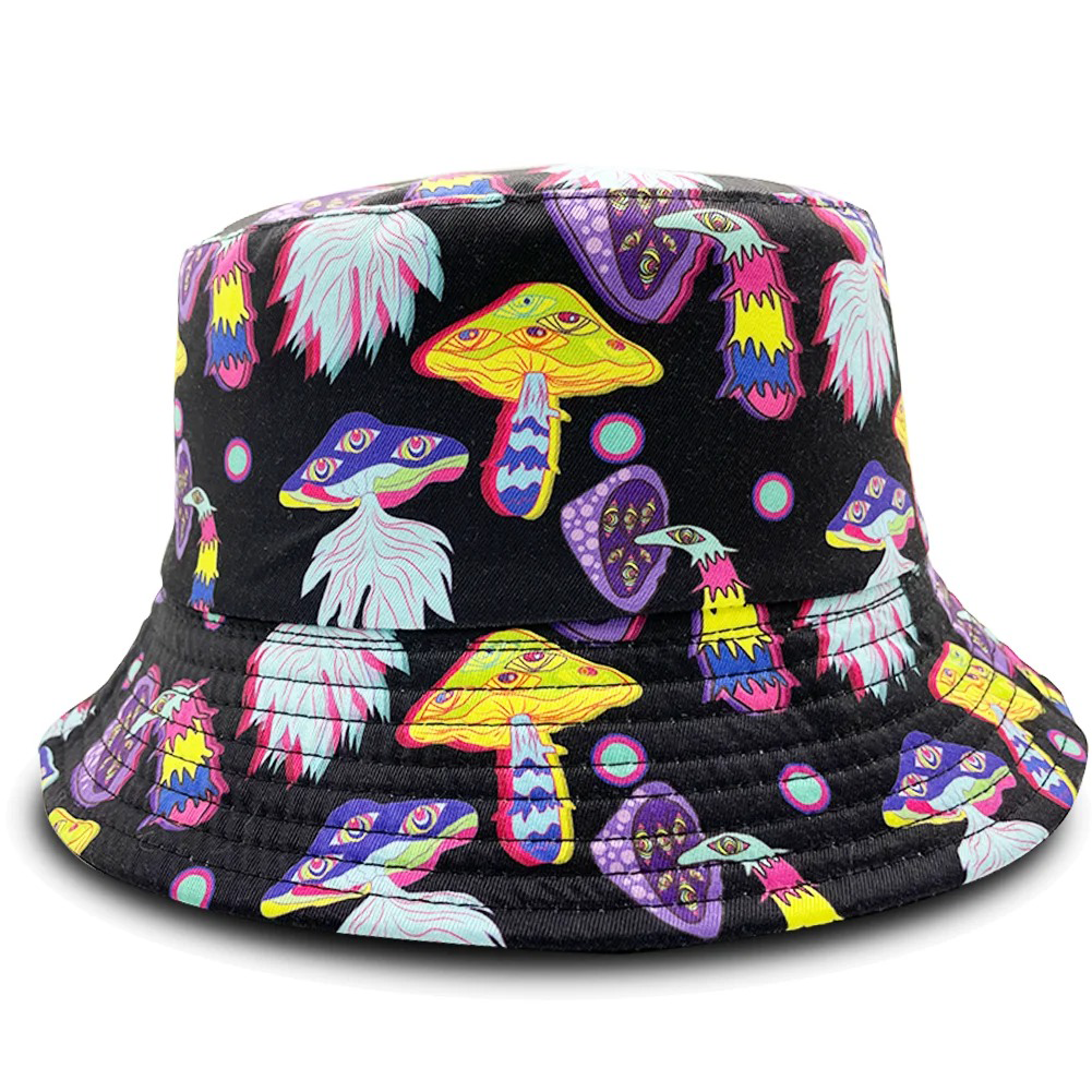 VIBRANT PSYCHEDELIC BUCKET HATS