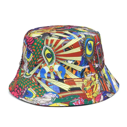 VIBRANT PSYCHEDELIC BUCKET HATS