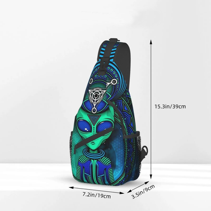 SPACE TRAVELER CROSSBODY BACKPACK