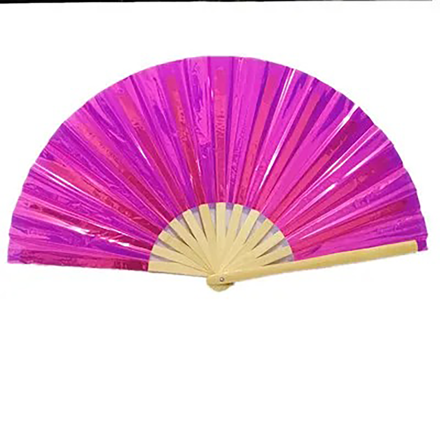 IRIDESCENT HAND FANS