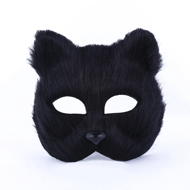 FURRY FOX HALF MASK