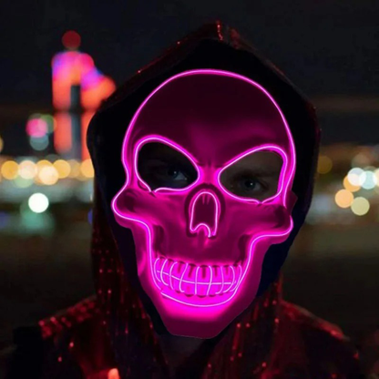 LED SKULL MASK