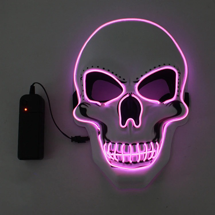 LED SKULL MASK