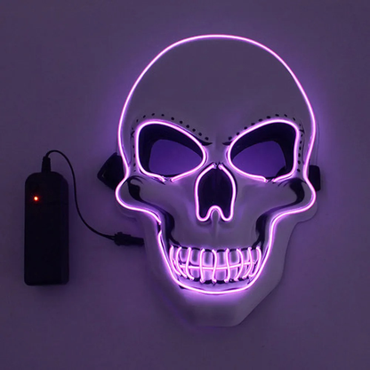 LED SKULL MASK