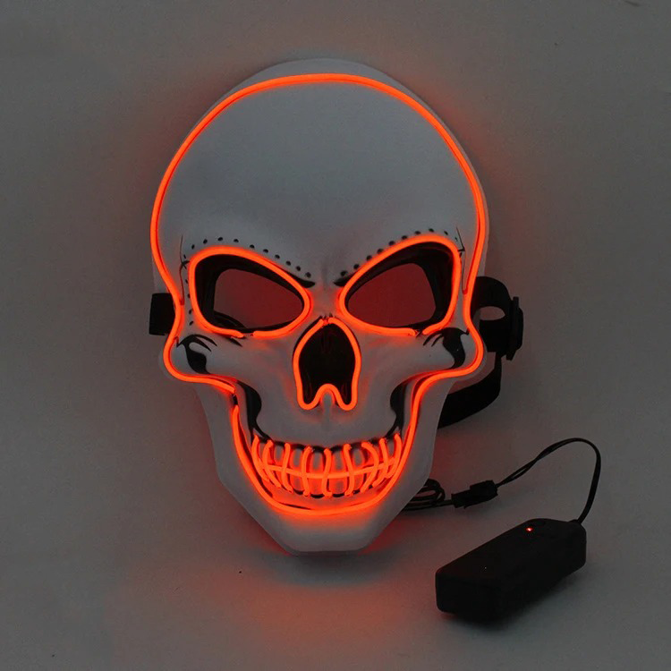 LED SKULL MASK