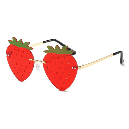 STRAWBERRY SHAPED SUNGLASSES