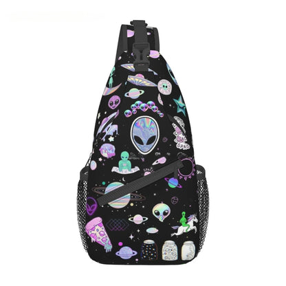 SPACE TRAVELER CROSSBODY BACKPACK